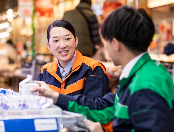 売場での様子